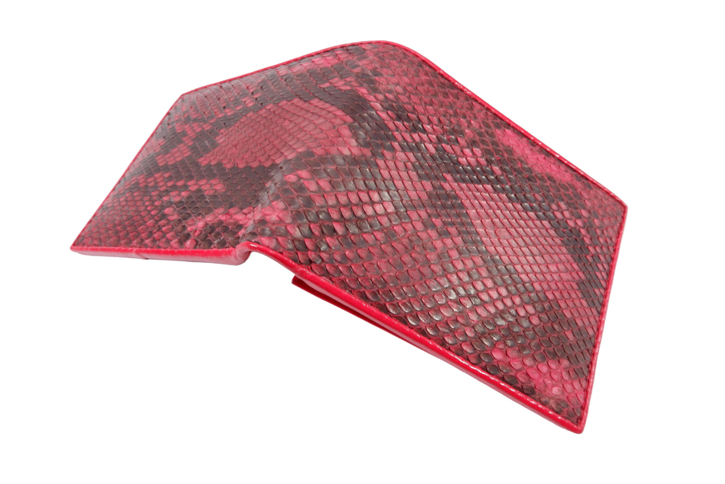 Genuine Reticulated Python Snake Skin Soft Bifold Wallet