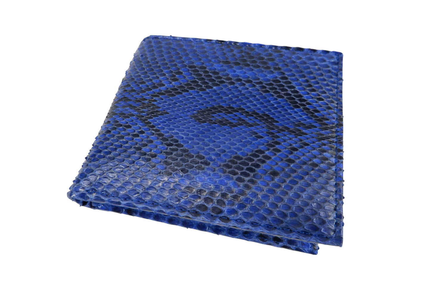Genuine Reticulated Python Snake Skin Soft Bifold Wallet
