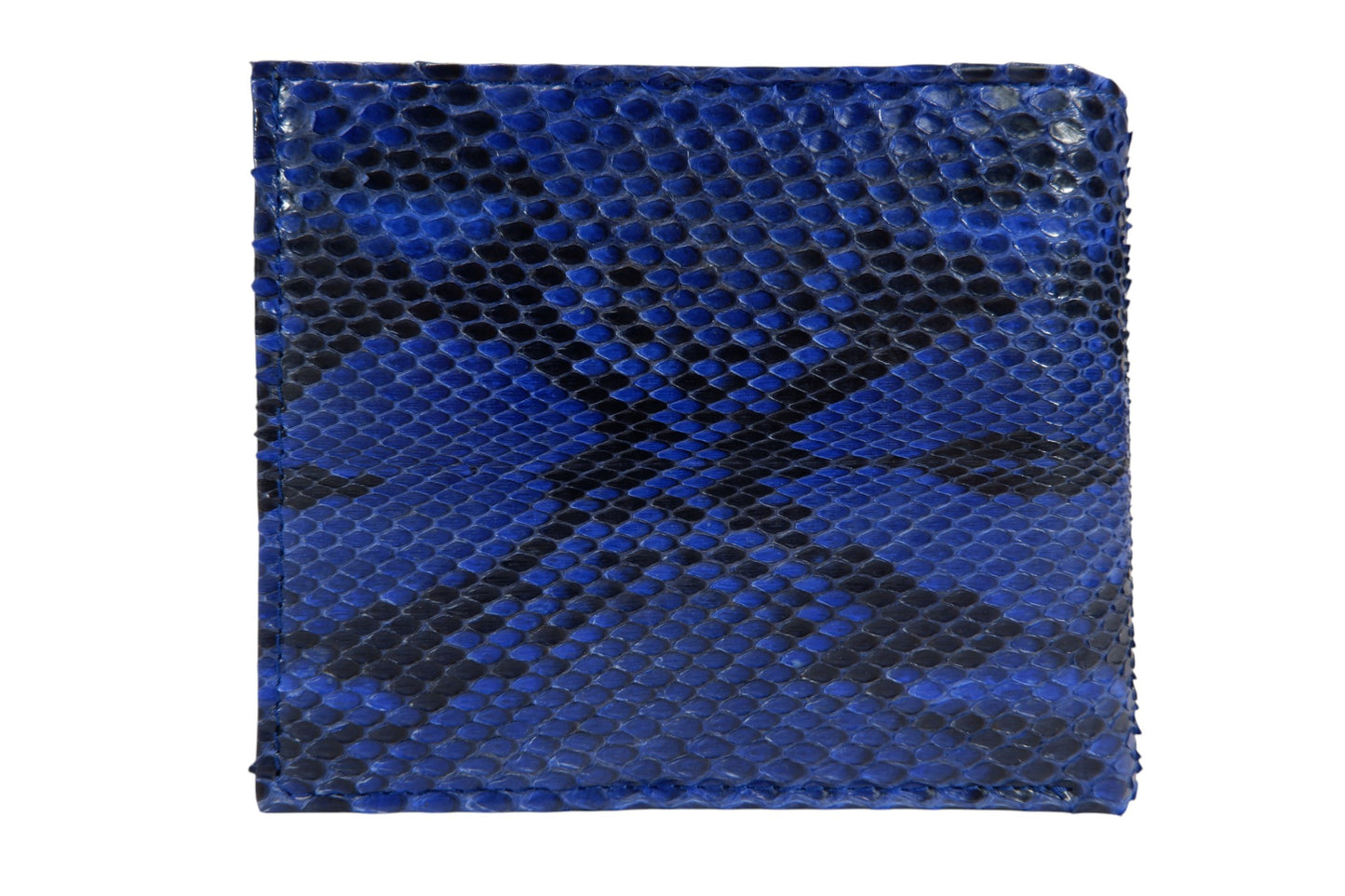 Genuine Reticulated Python Snake Skin Soft Bifold Wallet