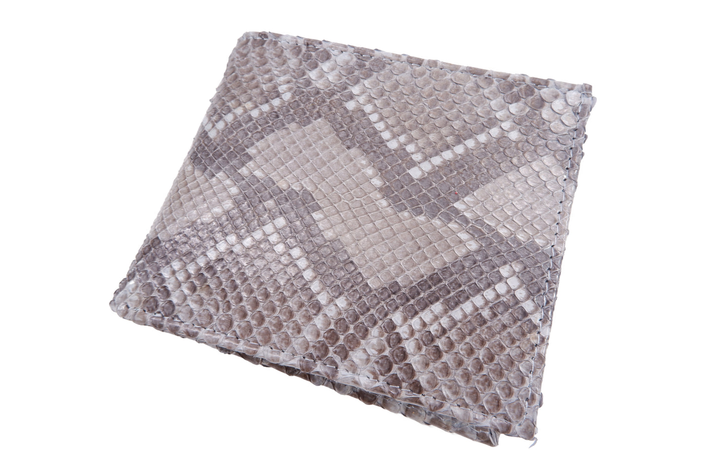 Genuine Reticulated Python Snake Skin Soft Bifold Wallet