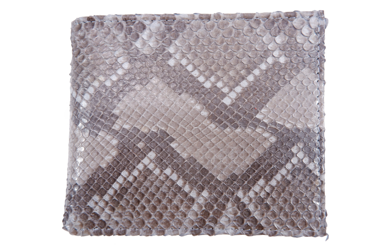 Genuine Reticulated Python Snake Skin Soft Bifold Wallet