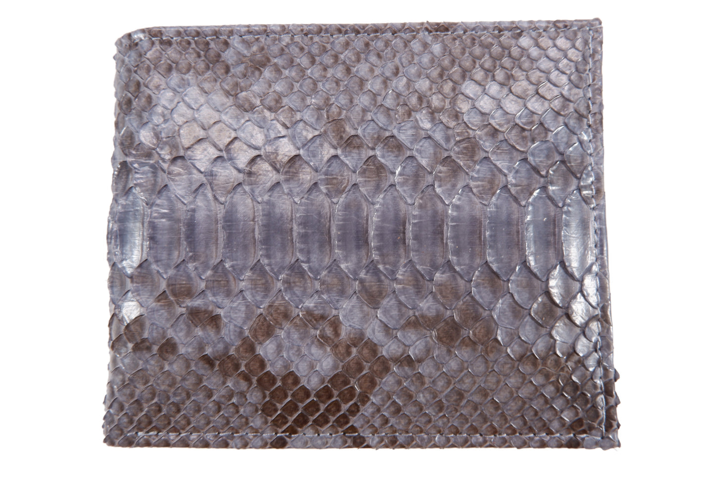 Genuine Python Belly Snake Skin Leather Soft Bifold Wallet