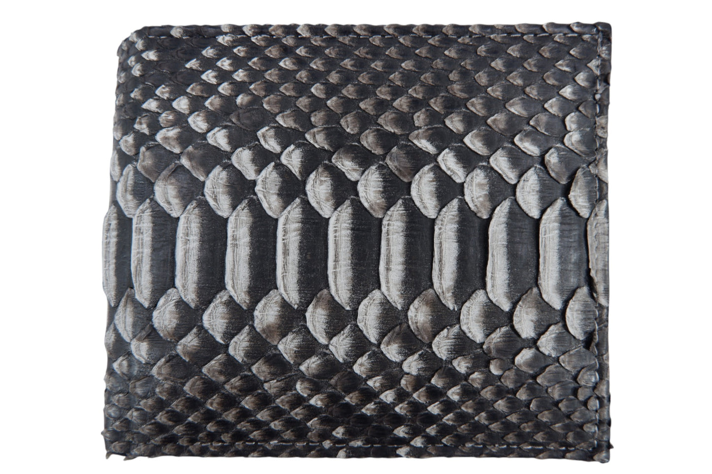 Genuine Python Belly Snake Skin Leather Soft Bifold Wallet