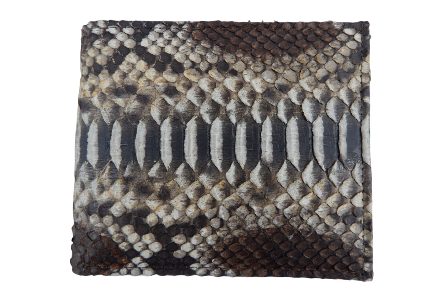 Genuine Python Belly Snake Skin Leather Soft Bifold Wallet