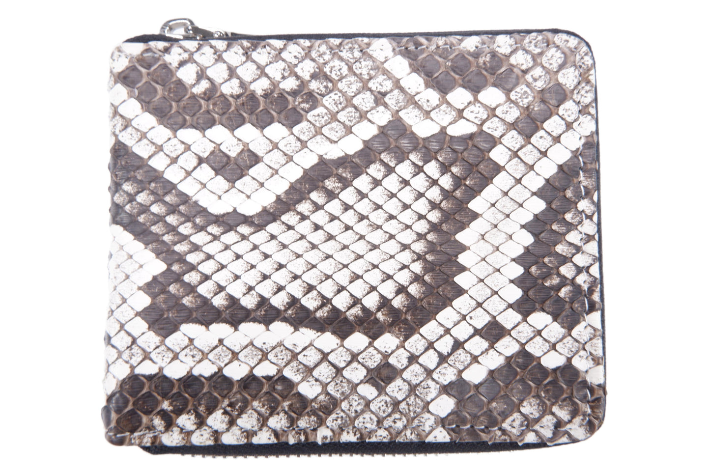 Genuine Burmese Python Skin Leather Zip Around Bifold Wallet – PELGIO