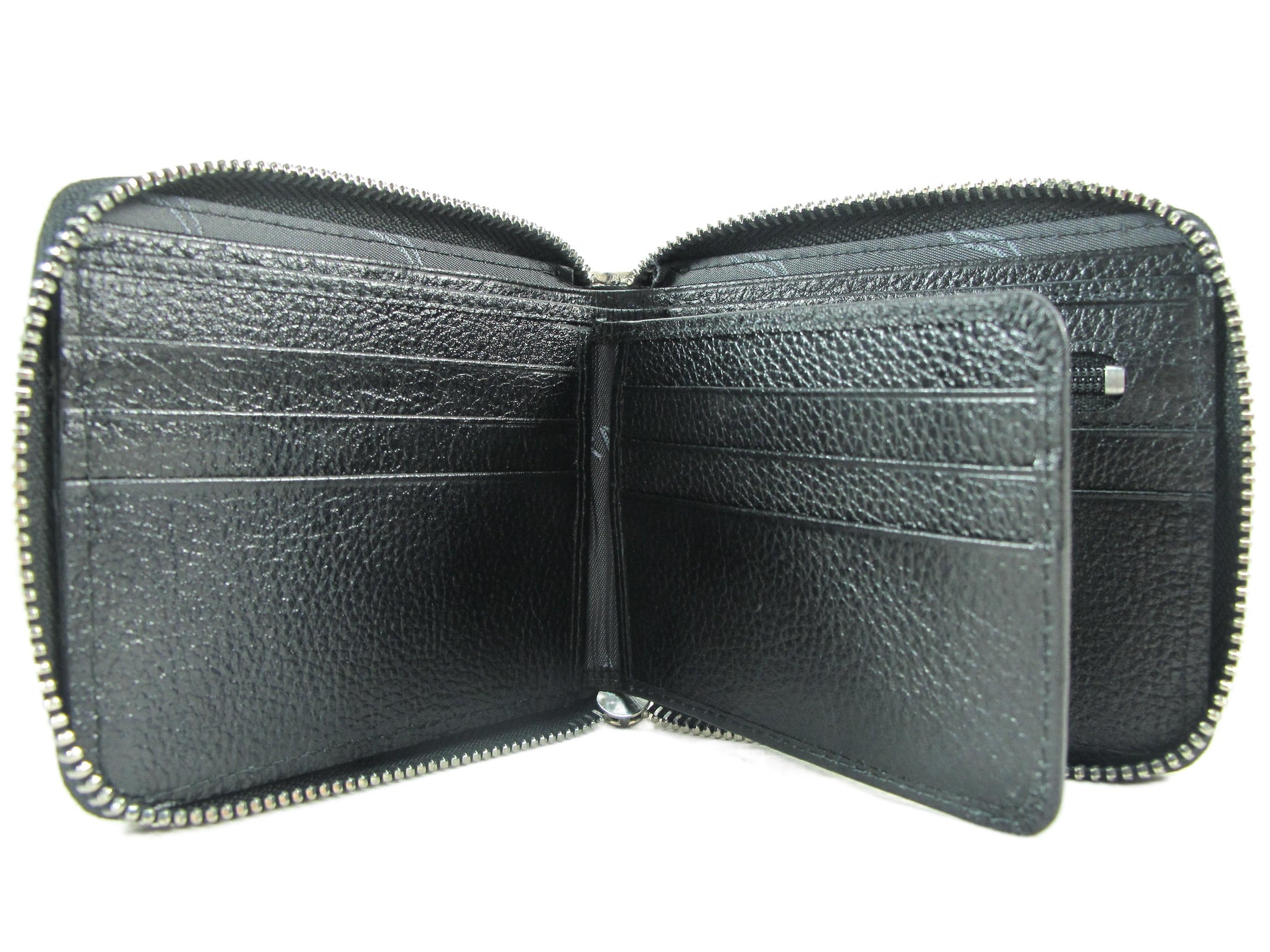 Burmese Python Leather Genuine Burmese Python Skin Leather Zip Around Bifold Wallet – PELGIO