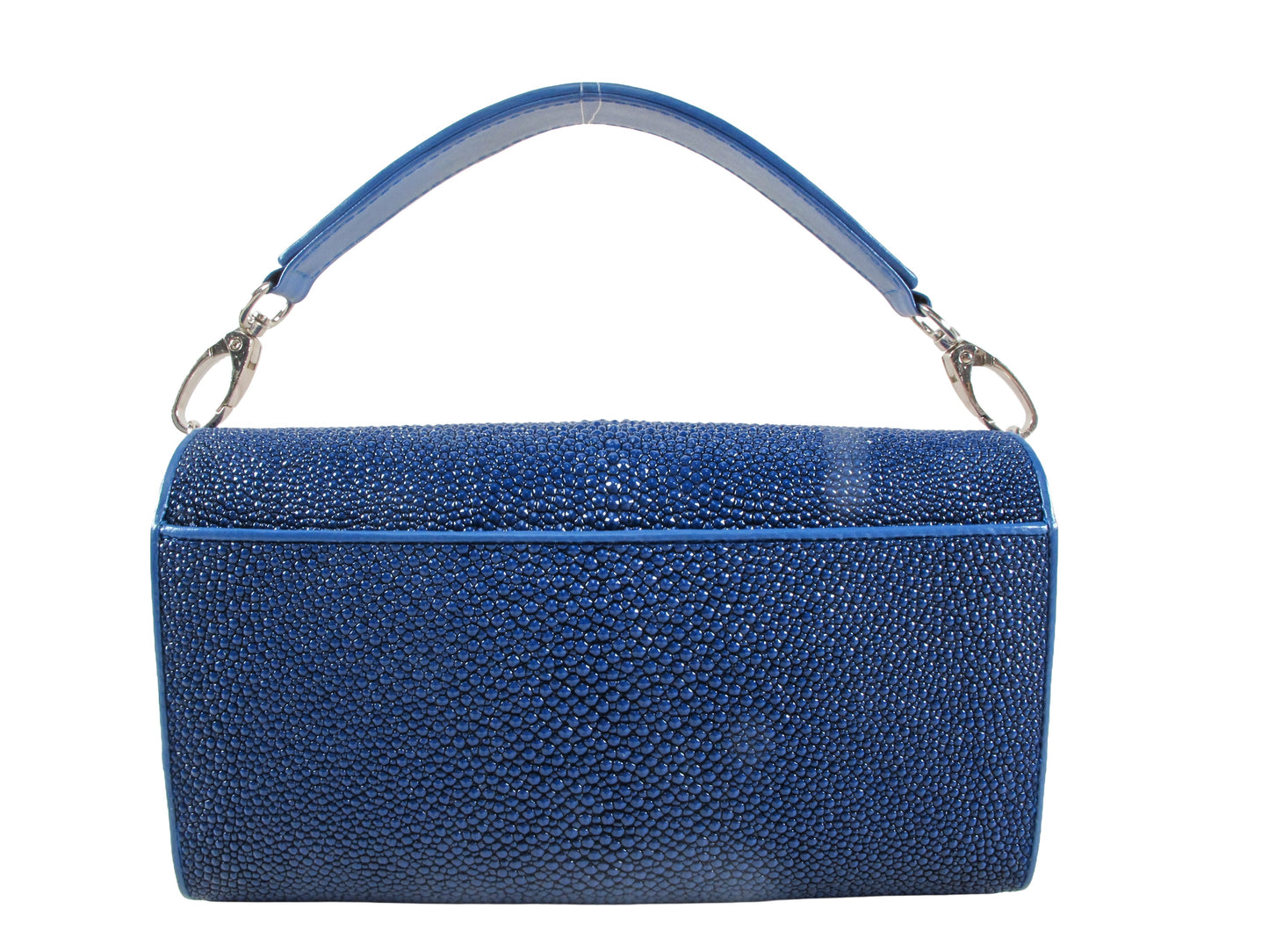 PELGIO Genuine Stingray Skin Leather Women's Clutch & Shoulder Bag