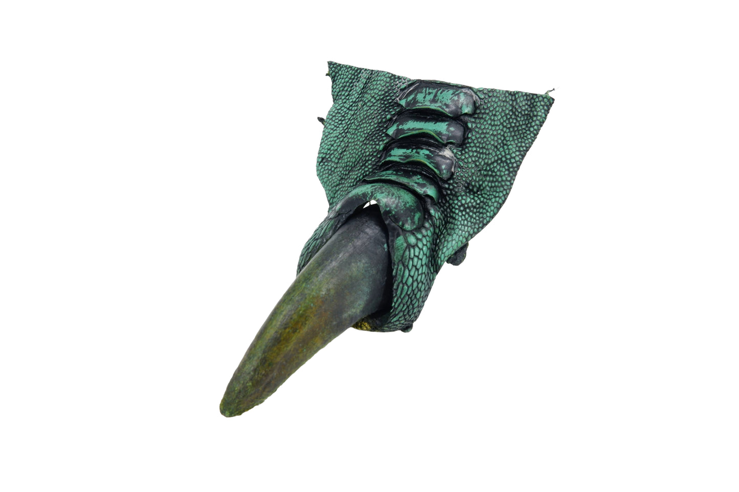 Genuine Ostrich Nail Claw Skin Leather Hide Pelt