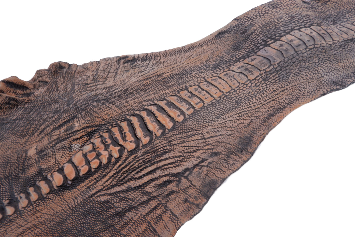 Genuine Ostrich Leg Skin with Claw Leather Hide Pelt