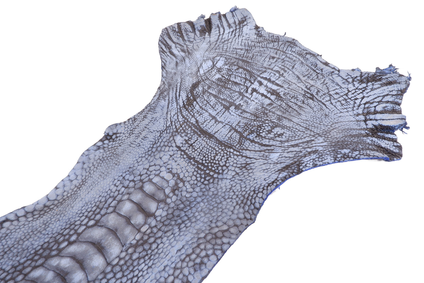 Genuine Ostrich Leg Skin with Claw Leather Hide Pelt