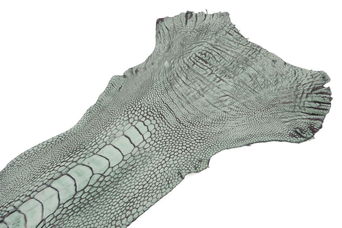 Genuine Ostrich Leg Skin with Claw Leather Hide Pelt