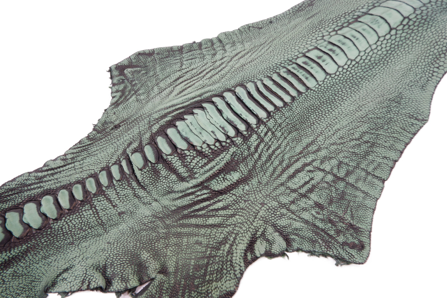 Genuine Ostrich Leg Skin with Claw Leather Hide Pelt