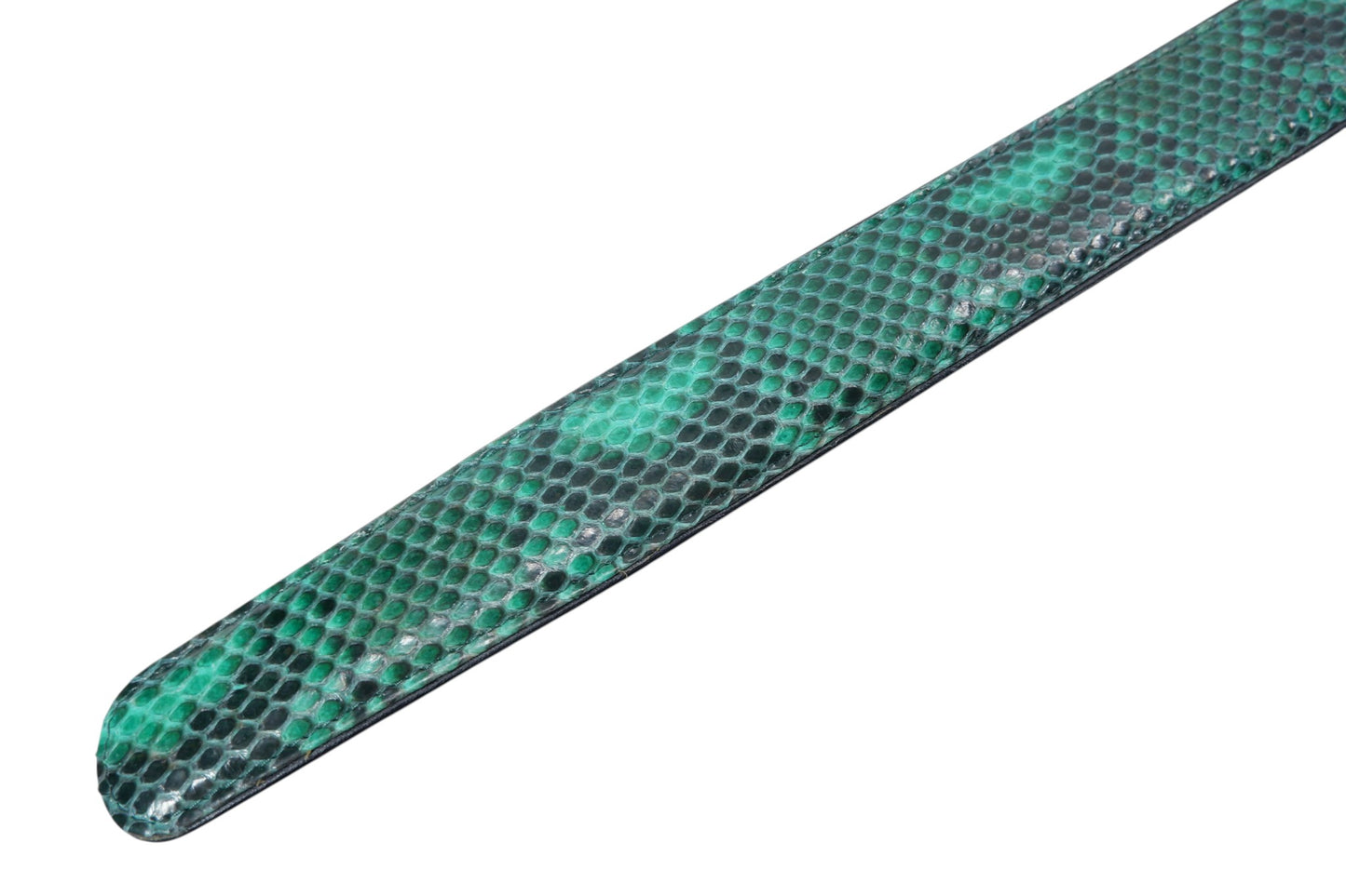 Genuine Reticulated Python Snake Skin Leather Casual Men's Belt