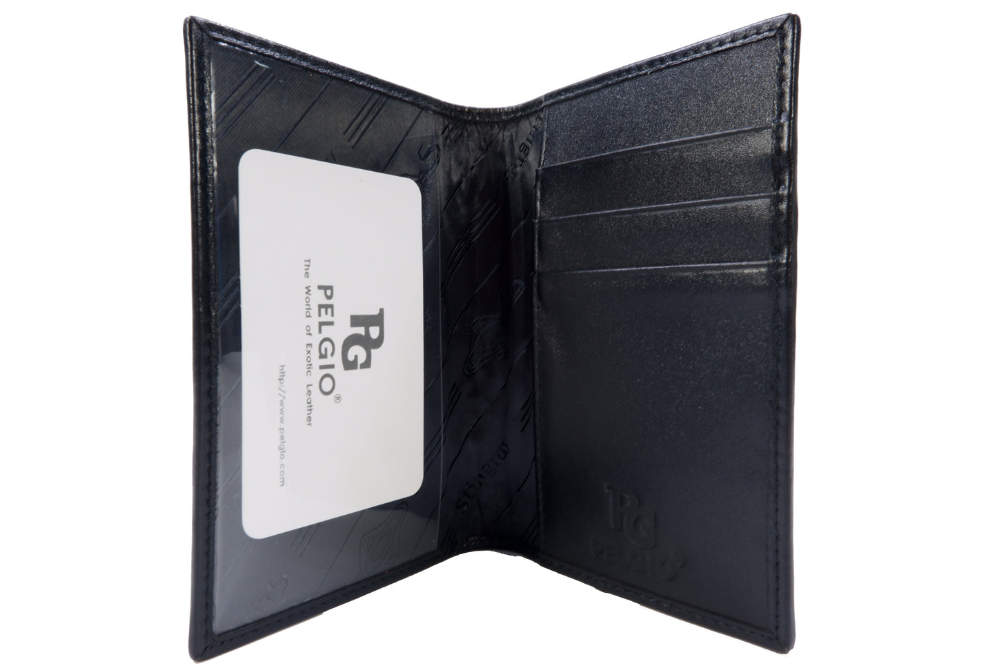 Genuine Stingray Skin Leather Passport & Card Holder Wallet