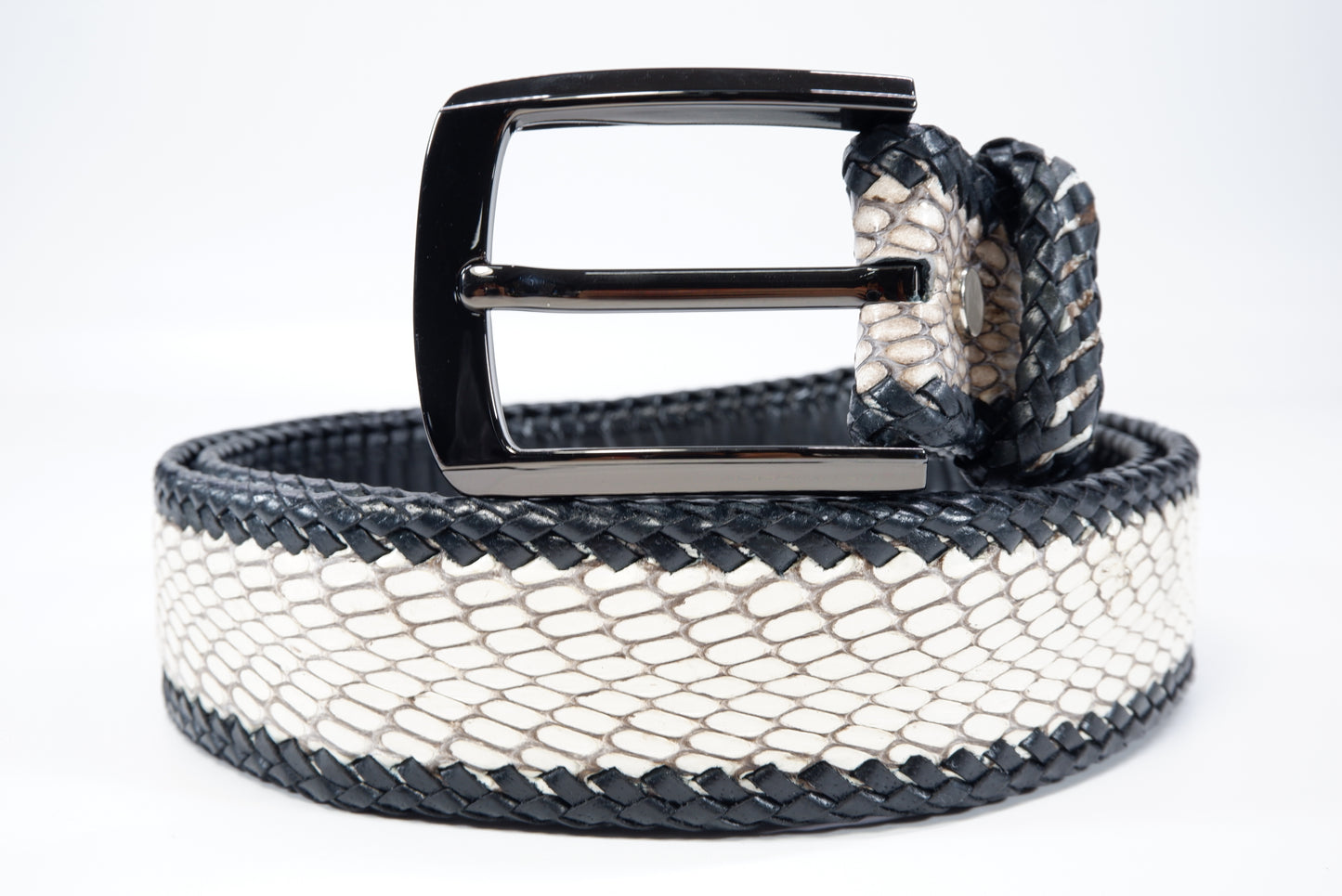 Genuine Cobra Snake Skin Leather Casual Handmade Men's Belt