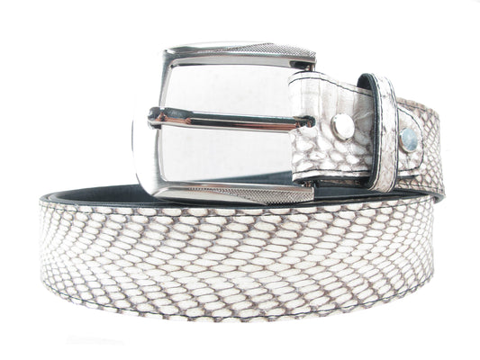 Genuine Cobra Snake Skin Leather Casual Men's Belt