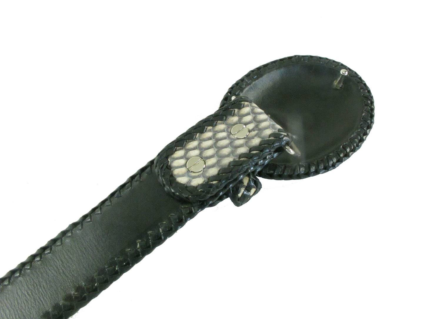 Genuine Cobra Snake Skin Leather Cowboy Handmade Men's Belt