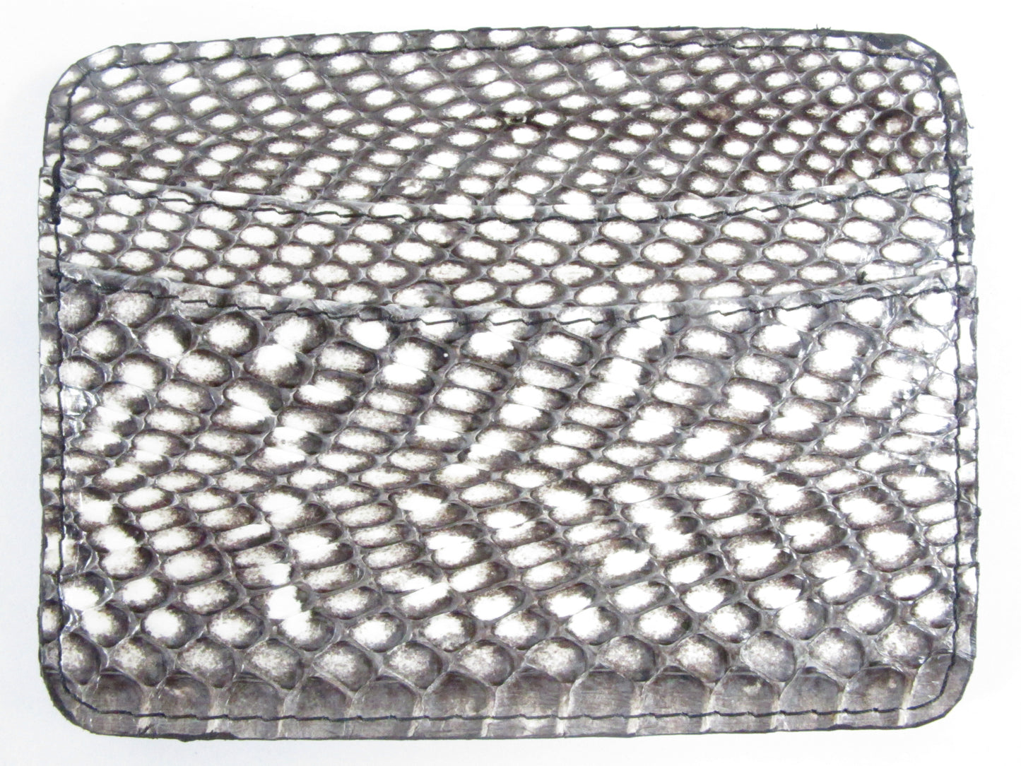 Genuine Cobra Snake Skin Leather Slim Business & Credit Card Holder Wallet