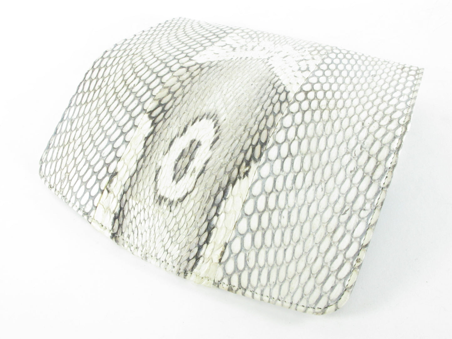 Genuine Cobra Snake Skin Leather Women's Trifold Clutch Wallet Purse