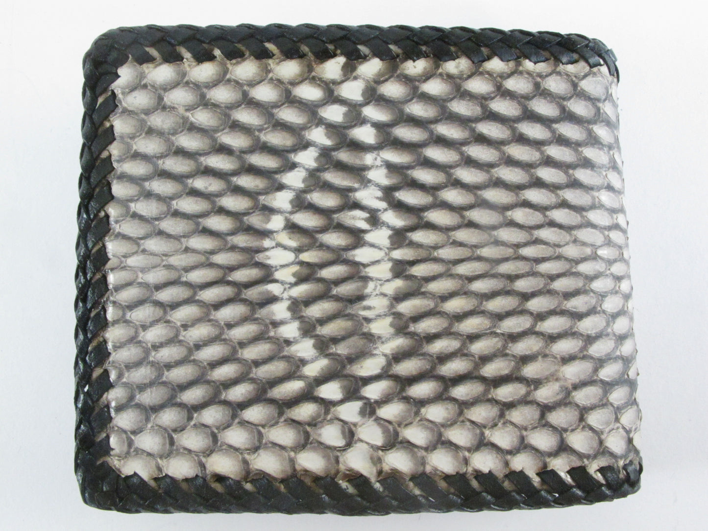Genuine Cobra Hood Snake Skin Leather Handmade Bifold Wallet