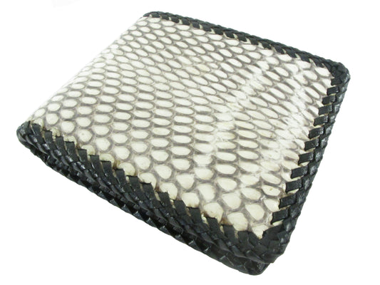 Genuine Cobra Snake Skin Leather Handmade Bifold Wallet