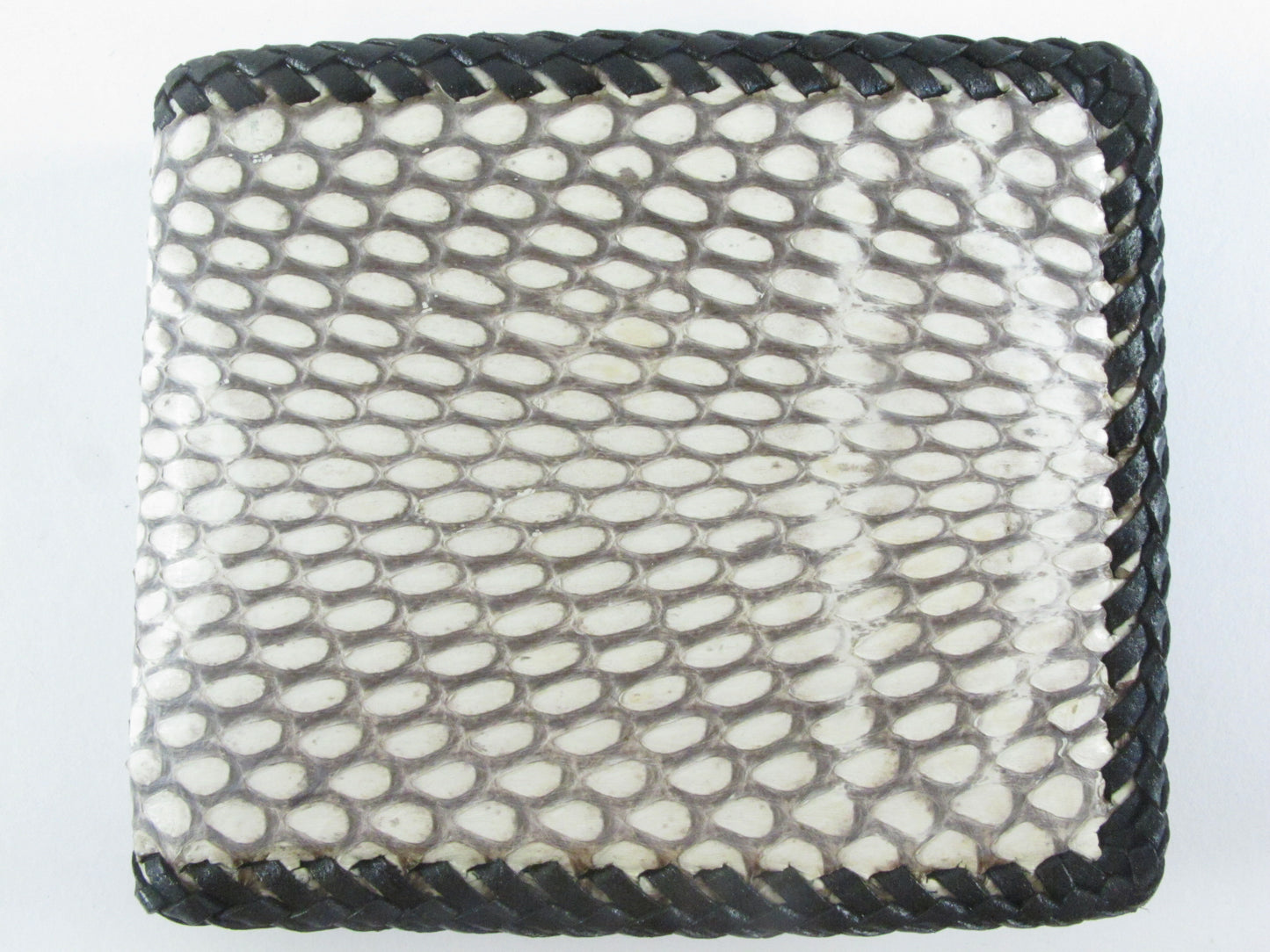 Genuine Cobra Snake Skin Leather Handmade Bifold Wallet
