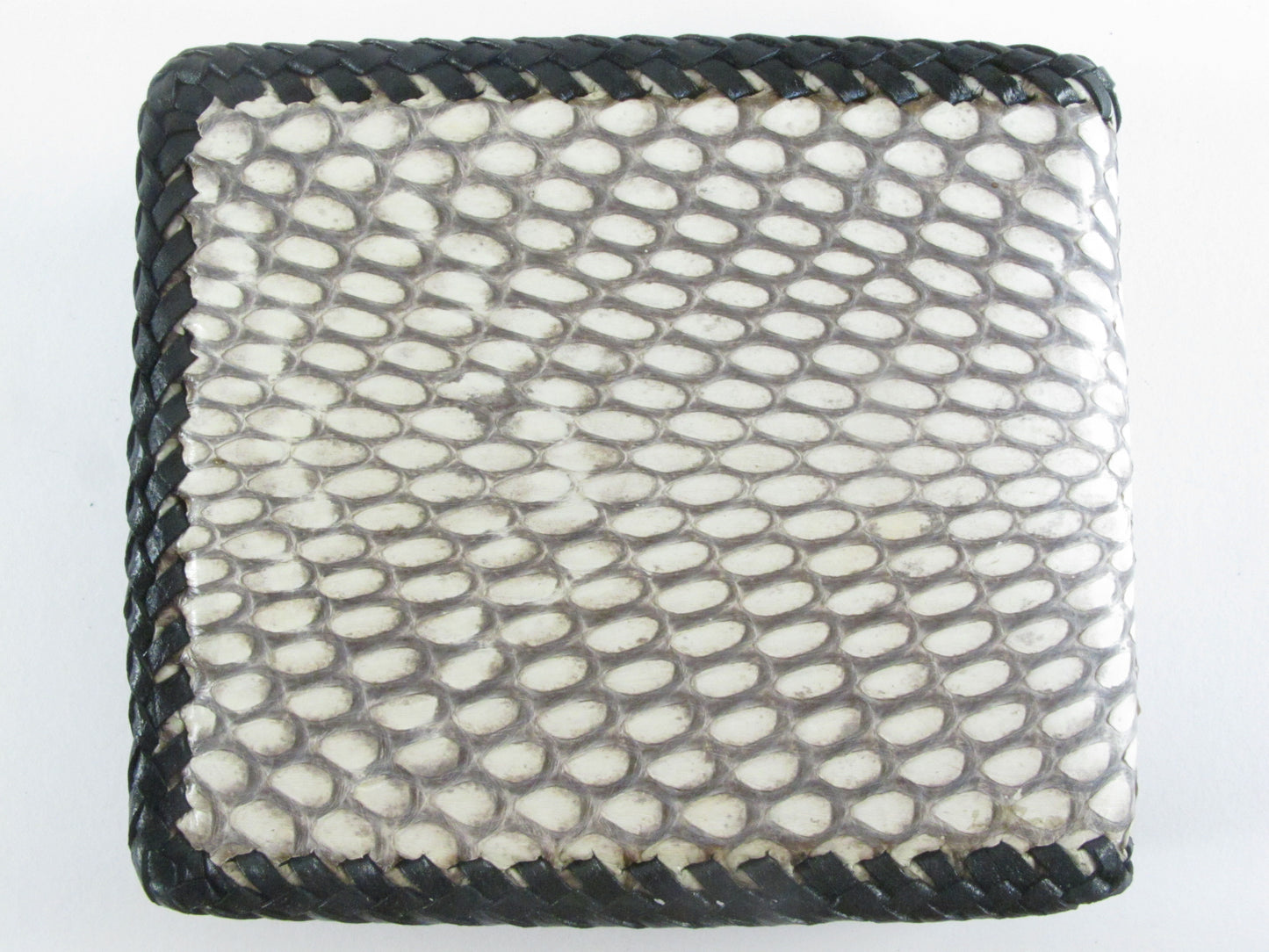 Genuine Cobra Snake Skin Leather Handmade Bifold Wallet