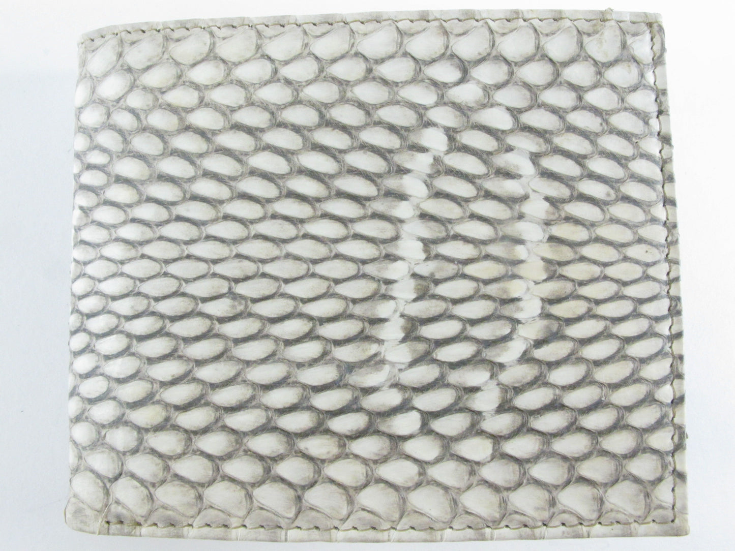 Genuine Cobra Snake Skin Leather Slim Bifold Wallet with Cobra Interior