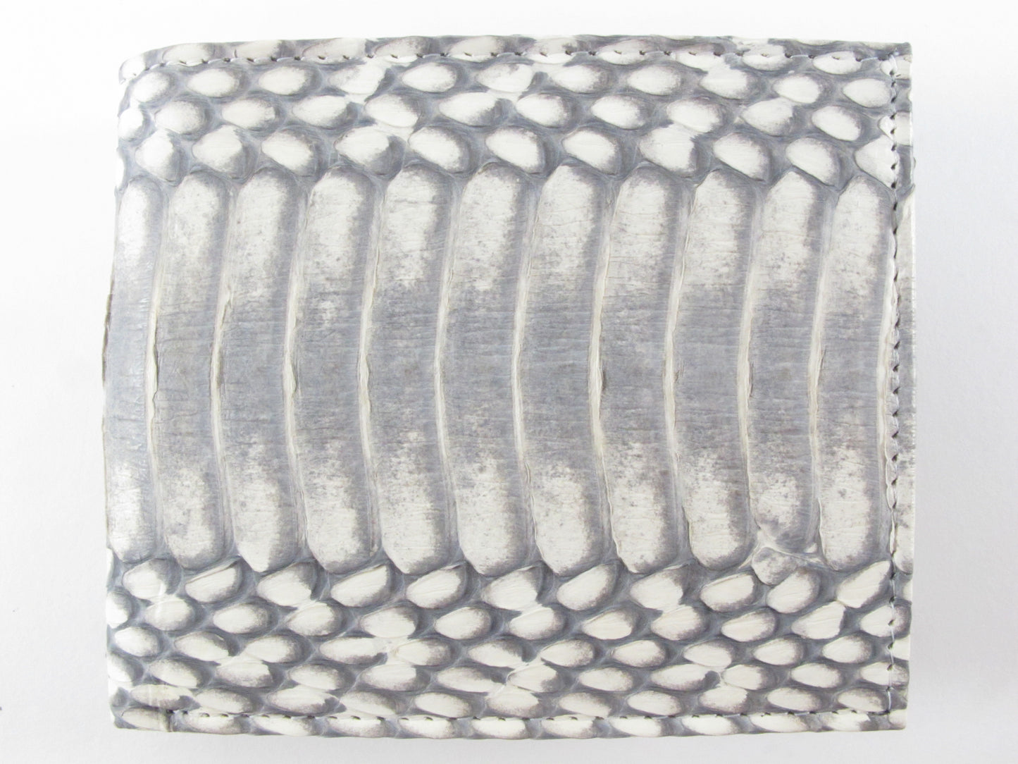 Genuine Cobra Snake Belly Skin Leather Bifold Wallet