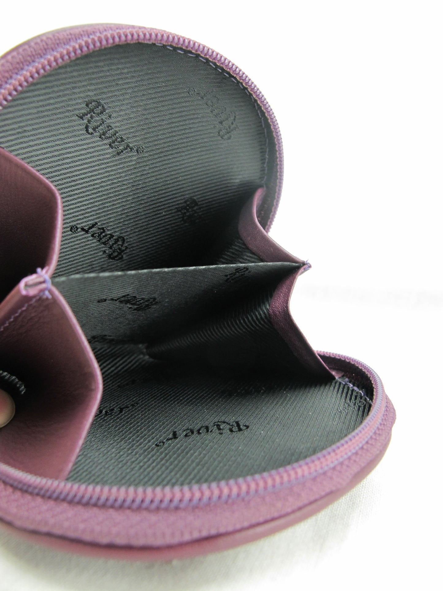 Genuine Caiman Crocodile Skin Leather Women's Zip Wallet Coins Purse