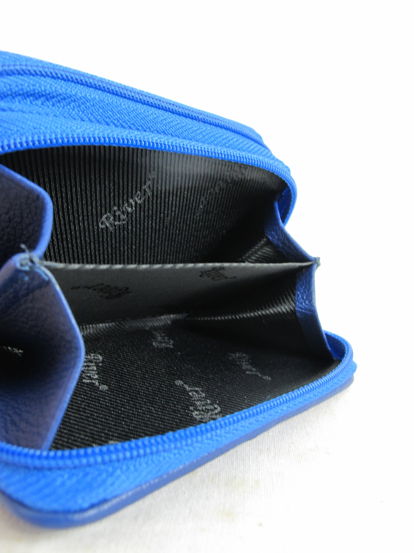 Genuine Caiman Crocodile Tail Skin Leather Zip Coins Purse & Key Holder Wallet