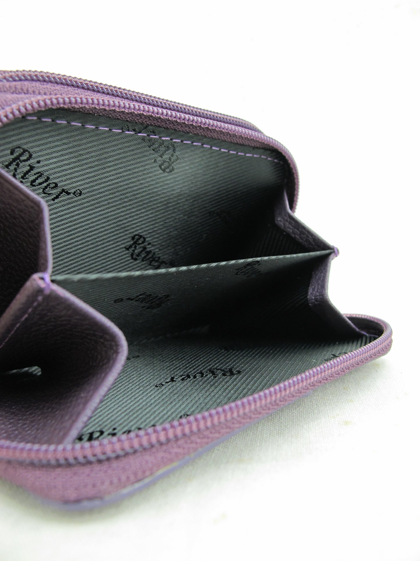 Genuine Caiman Crocodile Tail Skin Leather Zip Coins Purse & Key Holder Wallet