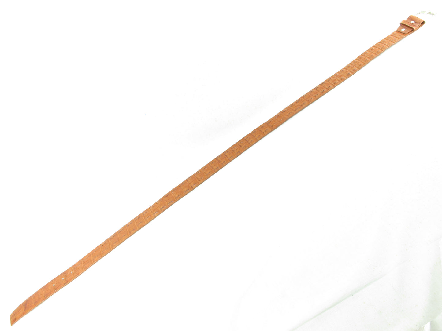 Genuine Crocodile Double Hornback Skin Leather Luxury Casual Men's Belt