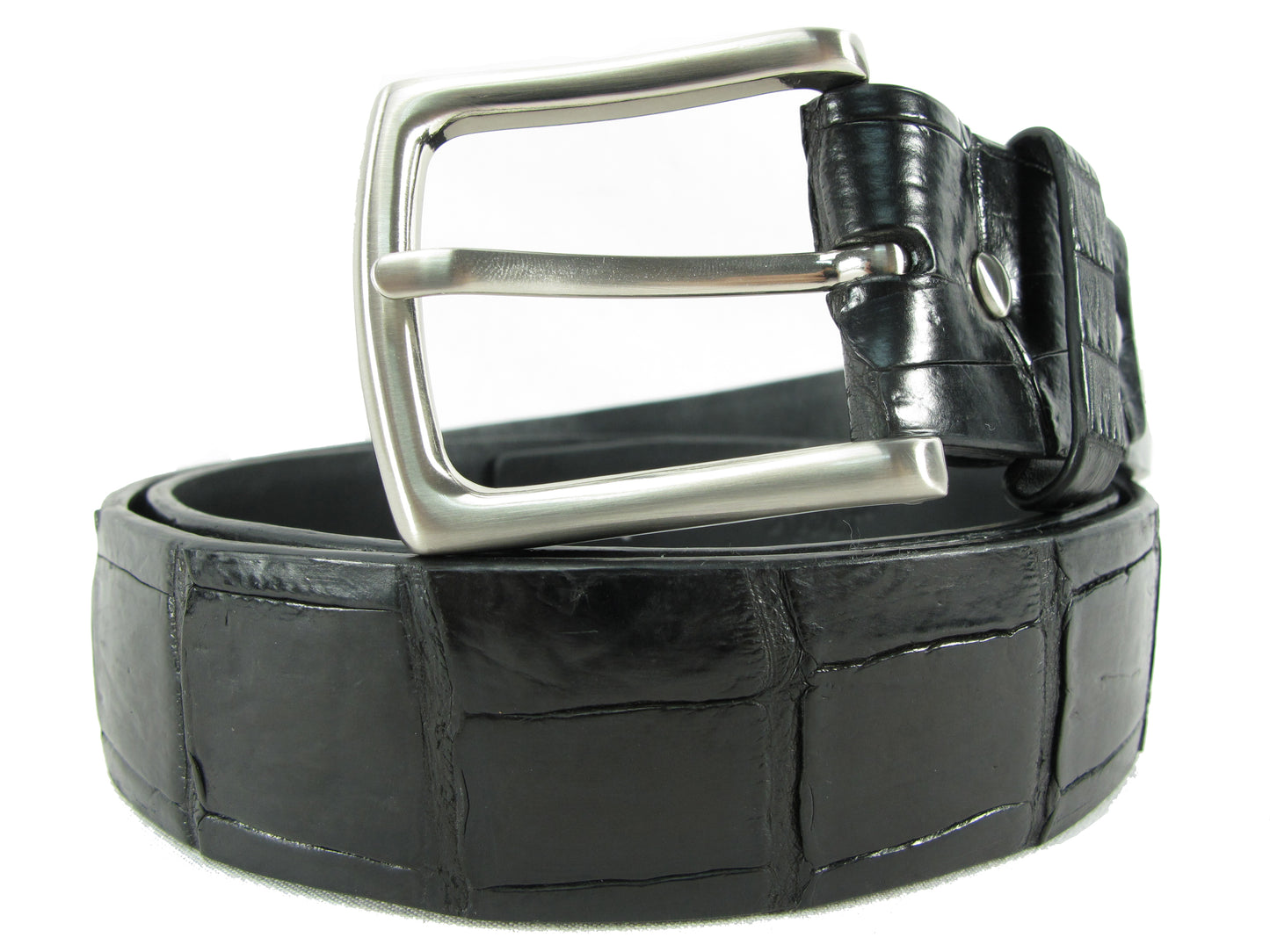 Genuine Crocodile Belly Skin Leather Casual Luxury Men's Belt