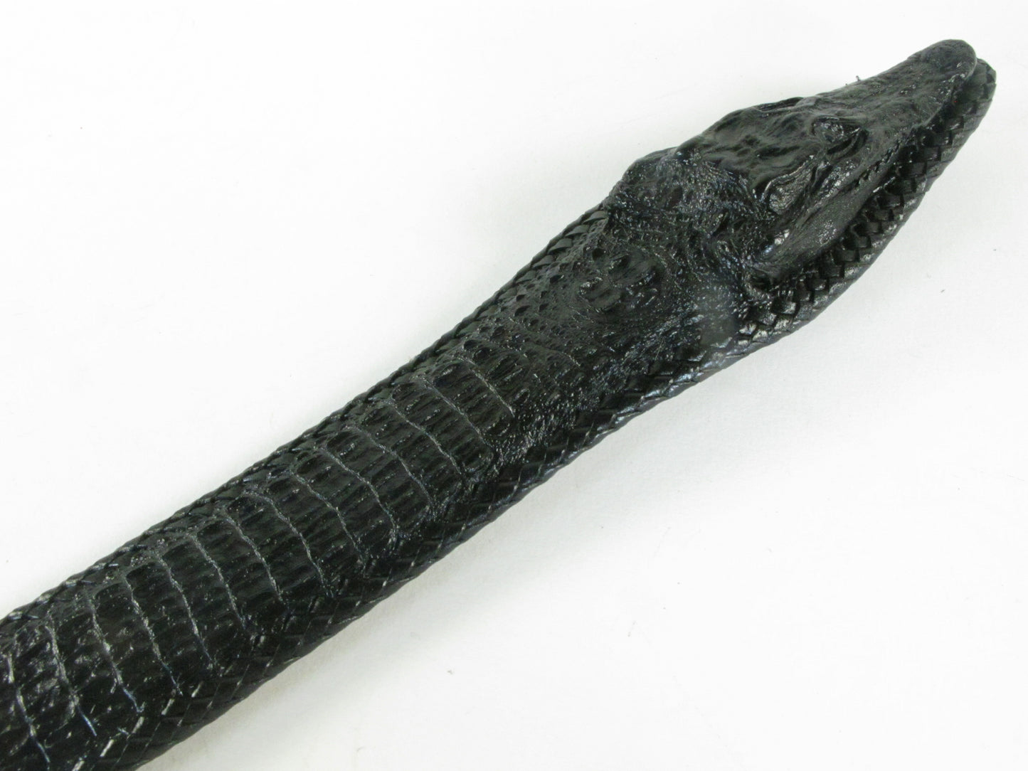 Genuine Crocodile Skin with Head Leather Handmade Dress Belt