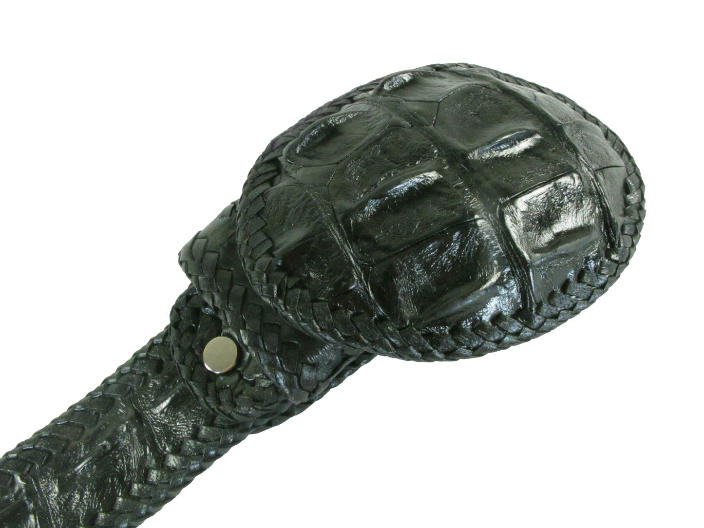 Genuine Crocodile Single Hornback Skin Leather Cowboy Handmade Belt