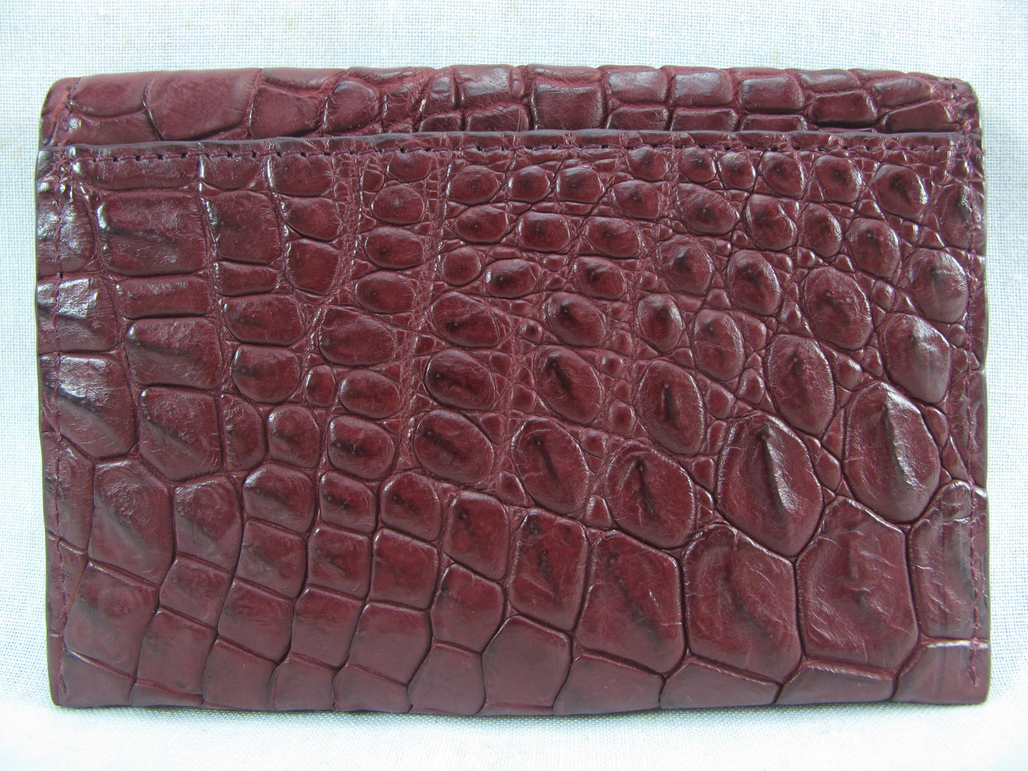 Genuine Crocodile Skin Leather Business & Credit Card Holder Women's Wallet