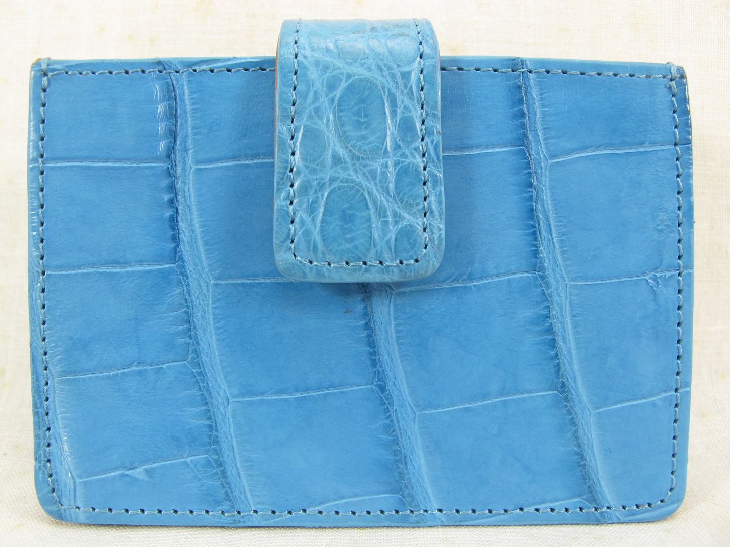 Genuine Crocodile Skin Leather Business & Credit Card Holder Wallet Purse