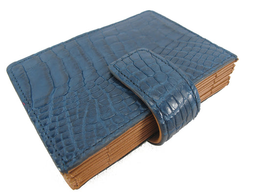 Genuine Crocodile Skin Leather Business & Credit Card Holder Wallet Purse
