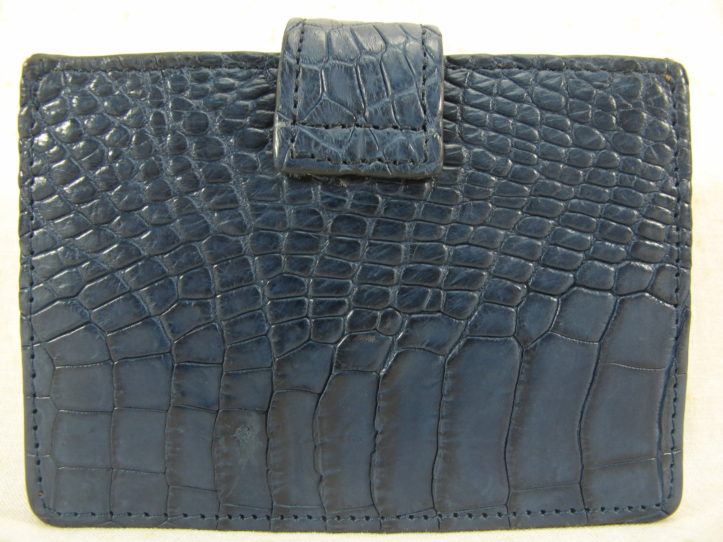 Genuine Crocodile Skin Leather Business & Credit Card Holder Wallet Purse