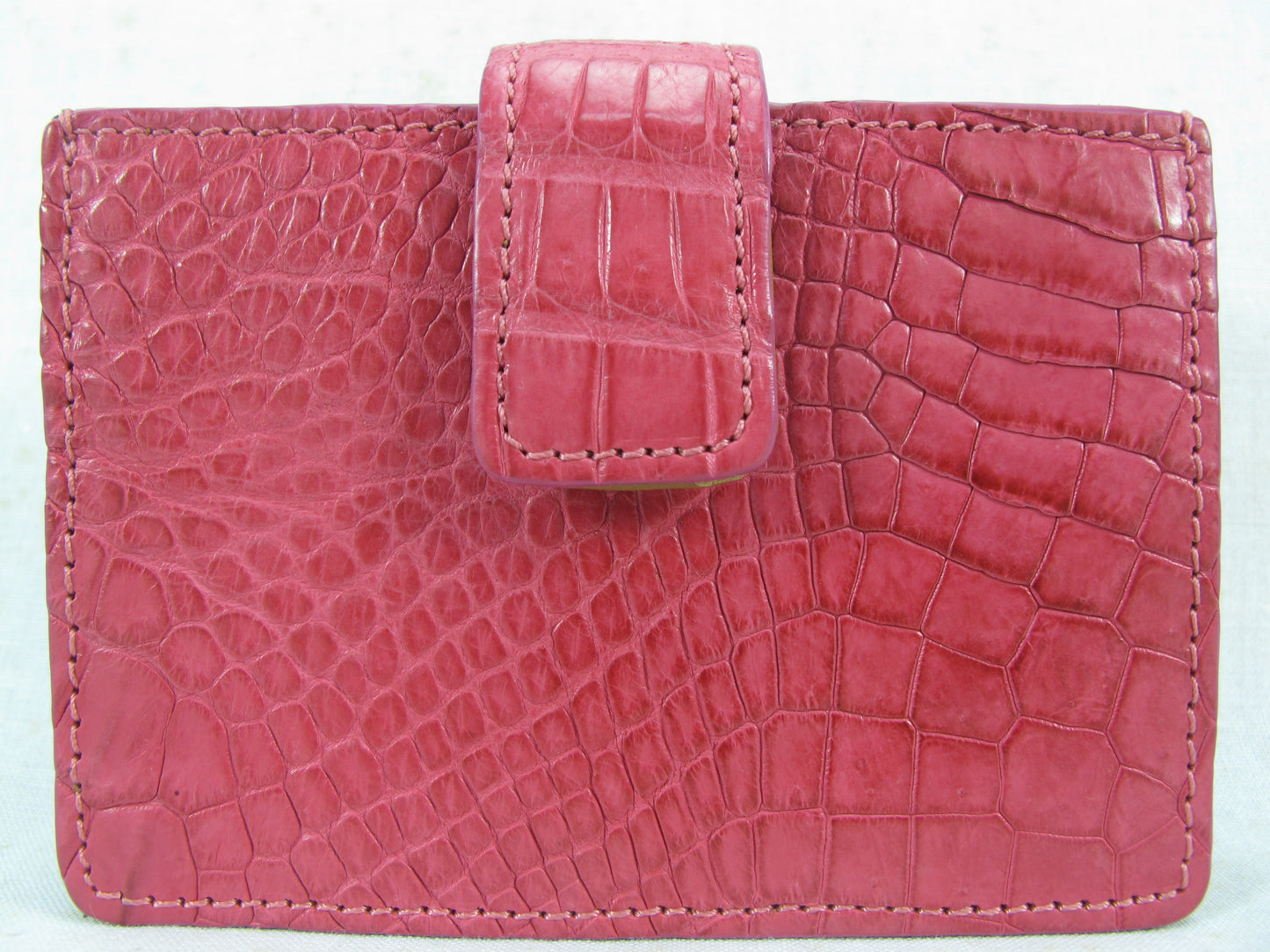 Genuine Crocodile Skin Leather Business & Credit Card Holder Wallet Purse