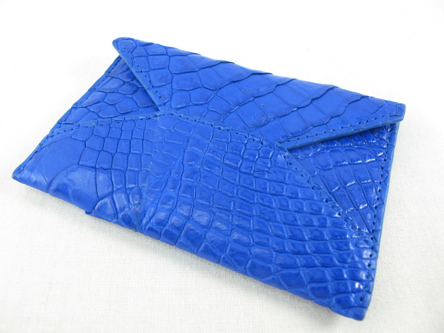 Genuine Crocodile Skin Leather Business & Credit Card Holder Women's Wallet