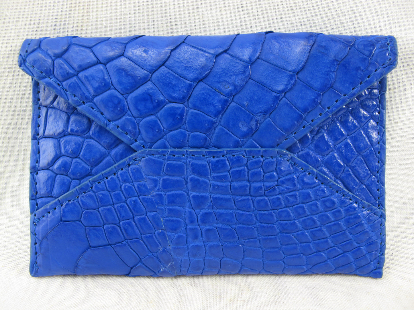 Genuine Crocodile Skin Leather Business & Credit Card Holder Women's Wallet