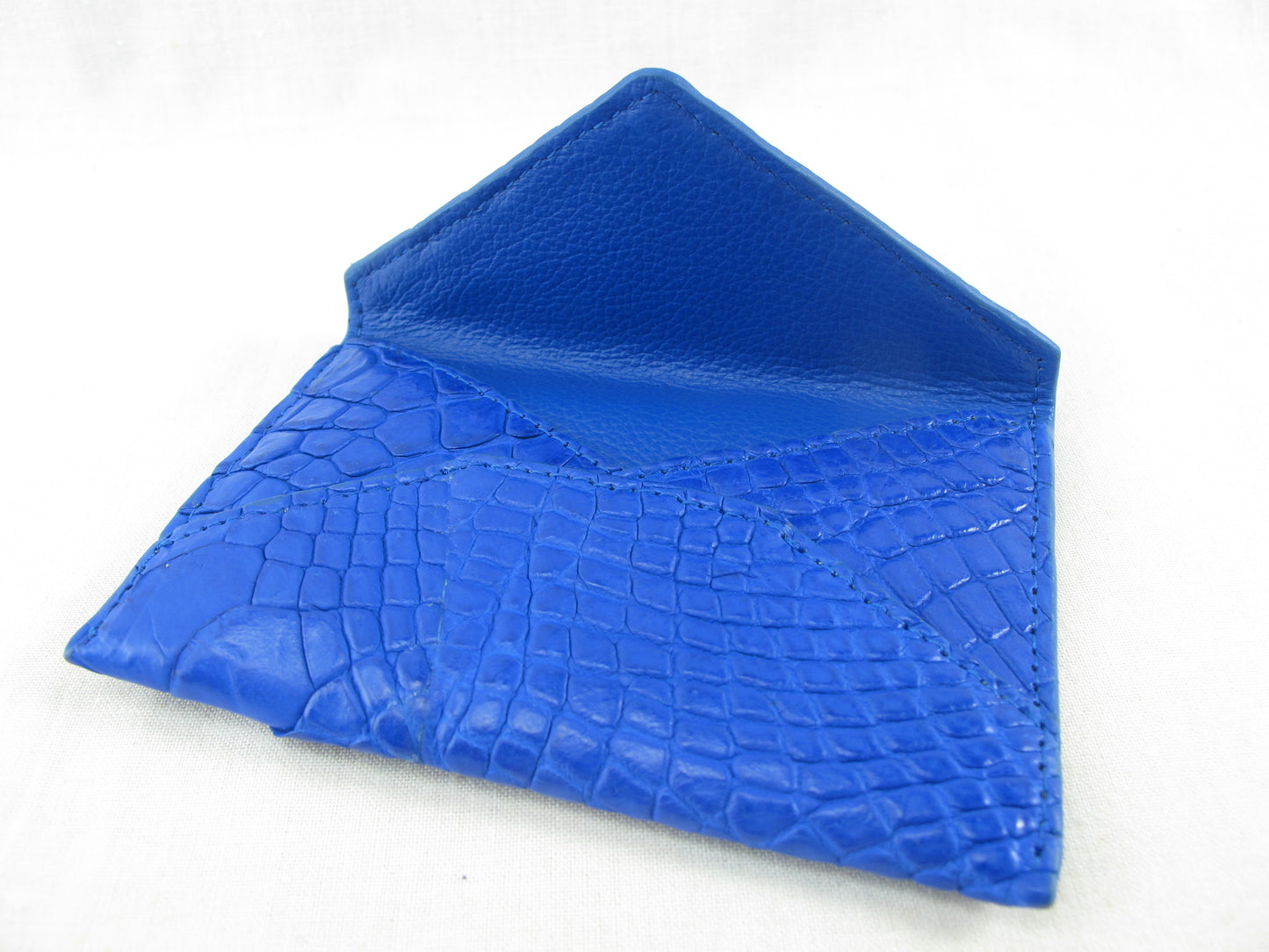 Genuine Crocodile Skin Leather Business & Credit Card Holder Women's Wallet