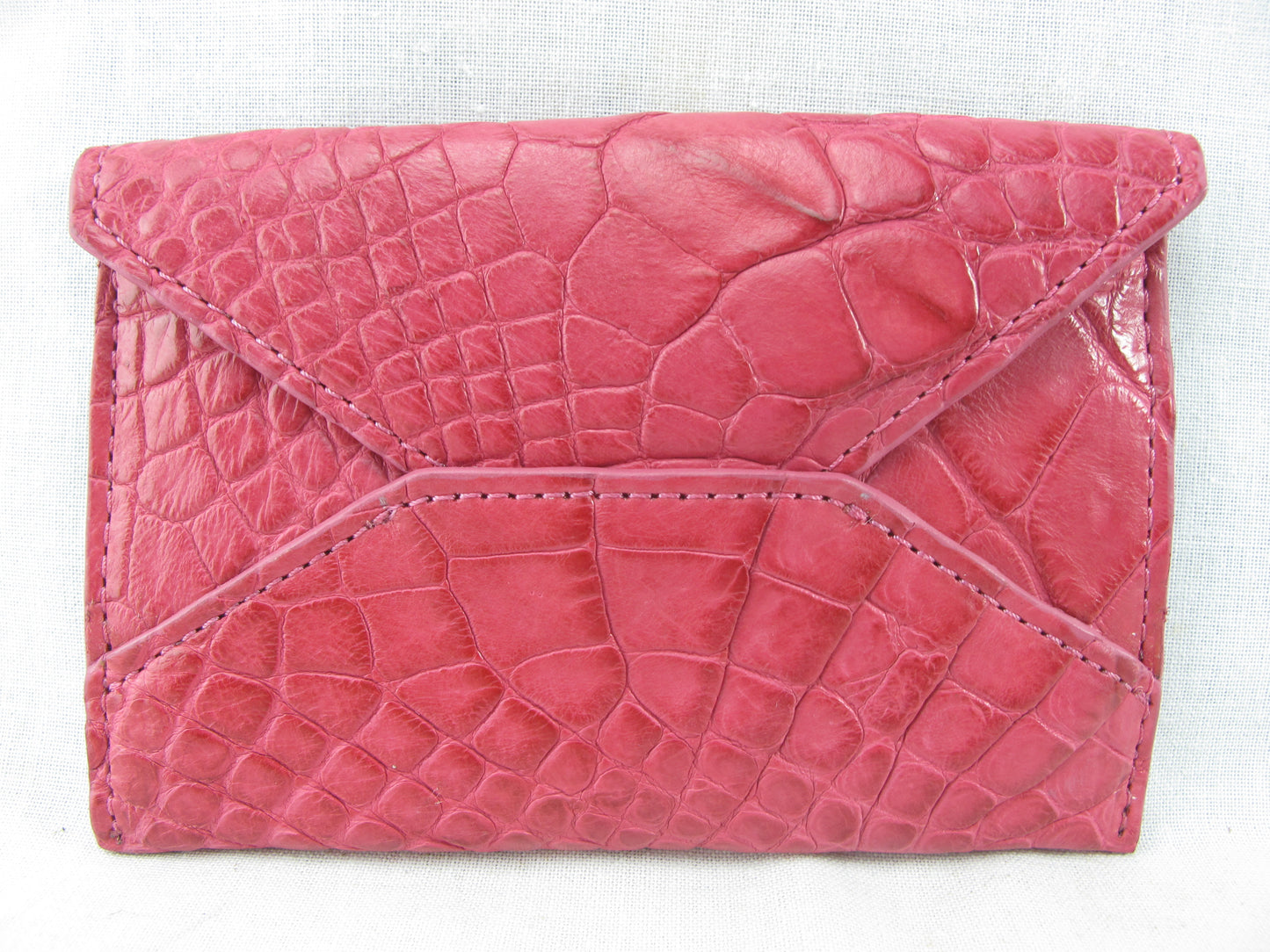 Genuine Crocodile Skin Leather Business & Credit Card Holder Women's Wallet