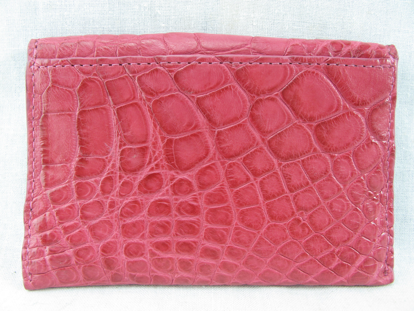 Genuine Crocodile Skin Leather Business & Credit Card Holder Women's Wallet