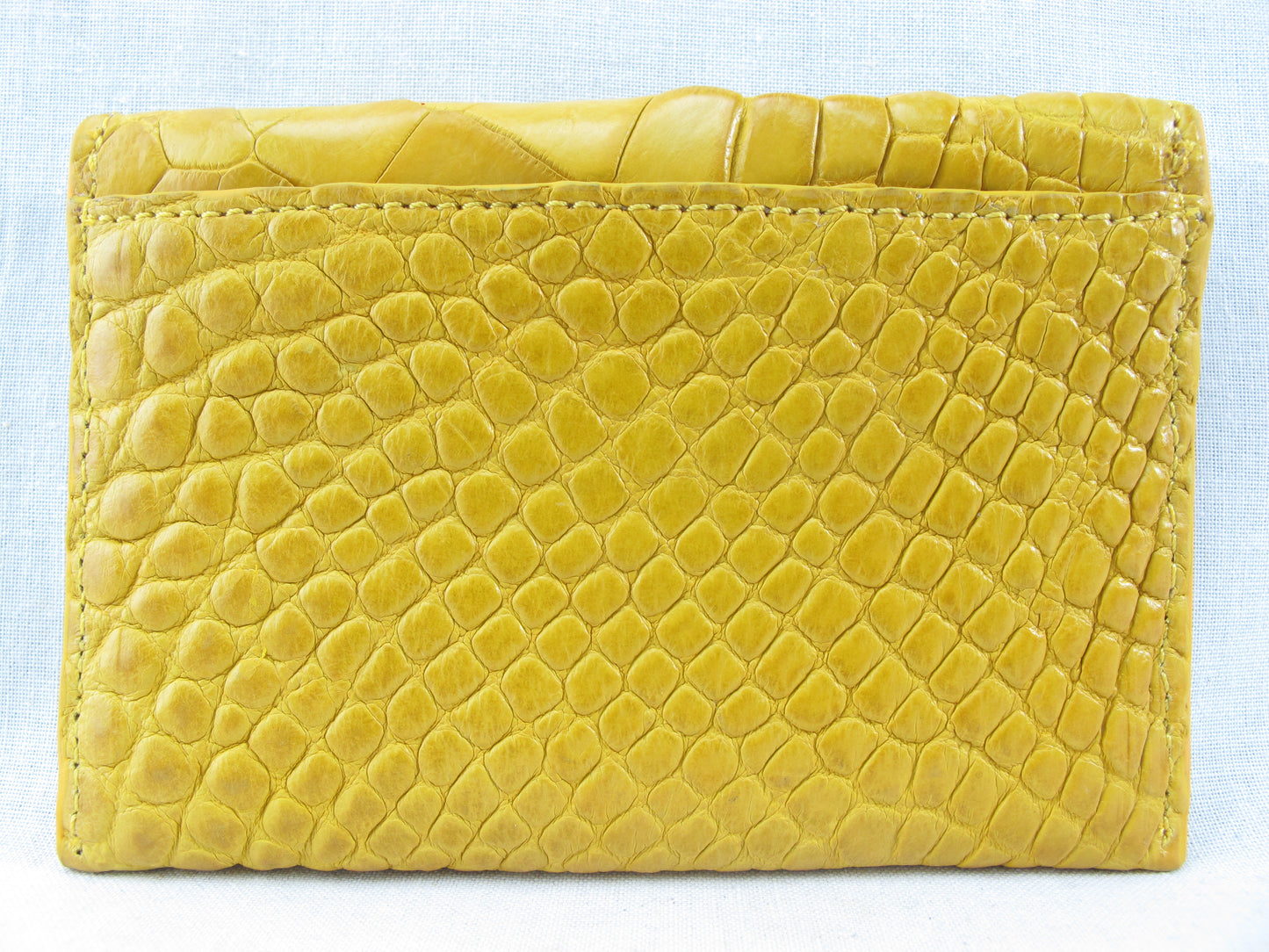 Genuine Crocodile Skin Leather Business & Credit Card Holder Women's Wallet