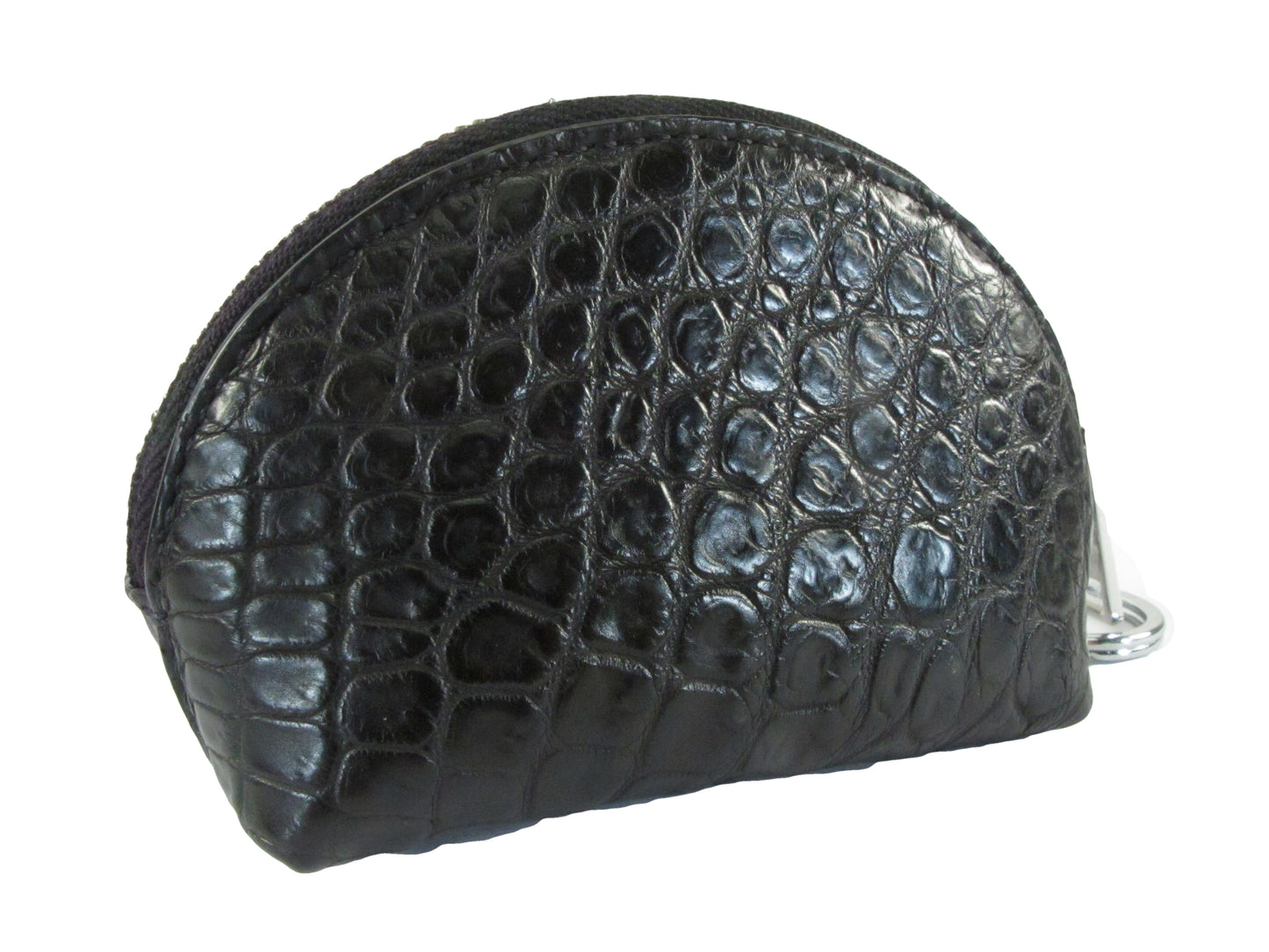 Genuine Crocodile Skin Leather Women's Zip Wallet Coins Purse