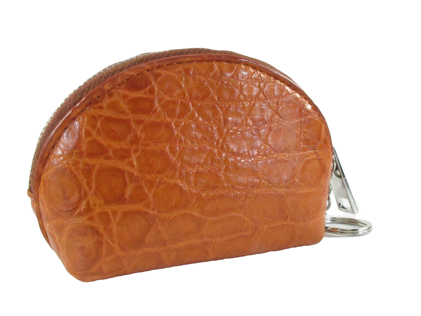 Genuine Crocodile Skin Leather Women's Zip Wallet Coins Purse