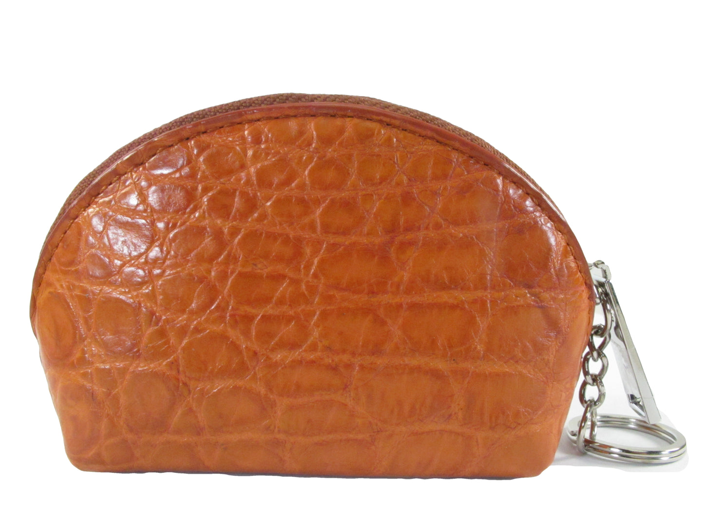 Genuine Crocodile Skin Leather Women's Zip Wallet Coins Purse
